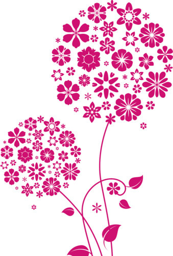 蒲公英矢量图