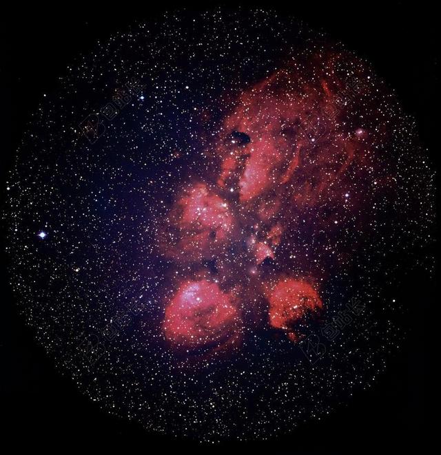 NGC 6334 星系 猫 PFOTE 雾 熊爪星云 发射星云