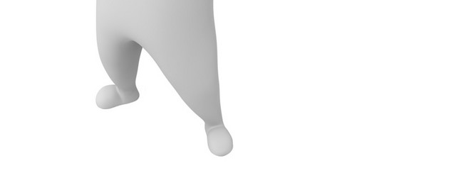 简约风格3D小人素材