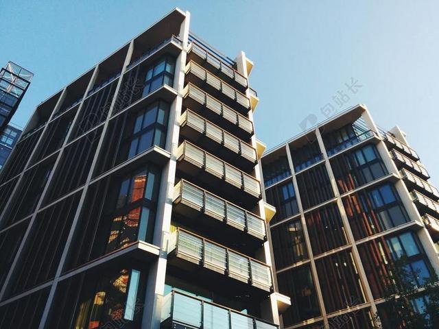 建筑商务现代商业大楼背景图片