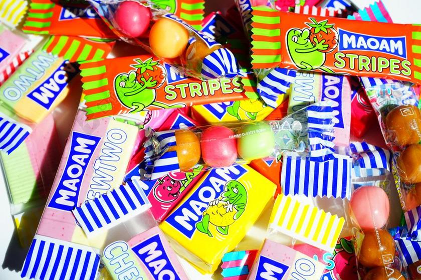MAOAM 耐嚼糖果 甜美 糖 糖果 颜色 丰富多彩 吸吮糖果