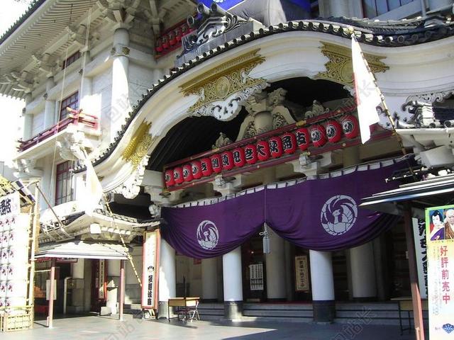 歌舞伎剧院 剧院 日本 东京