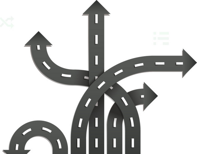 S弯路 直路 公路 交通