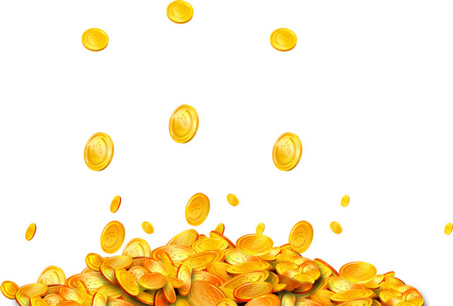 金币矢量素材