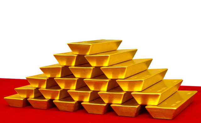 金条金块矢量元素