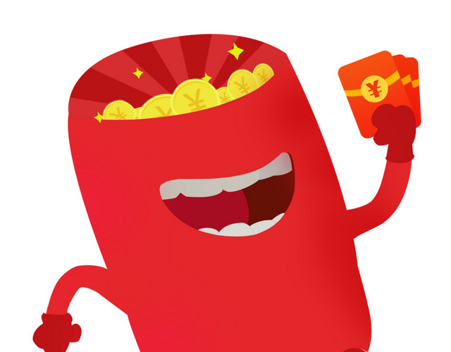 金币红包素材