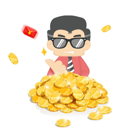 金币矢量素材