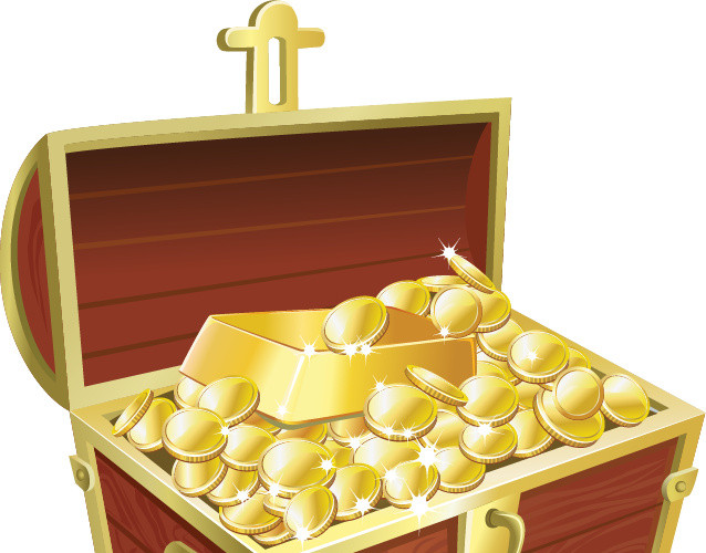 金币矢量素材