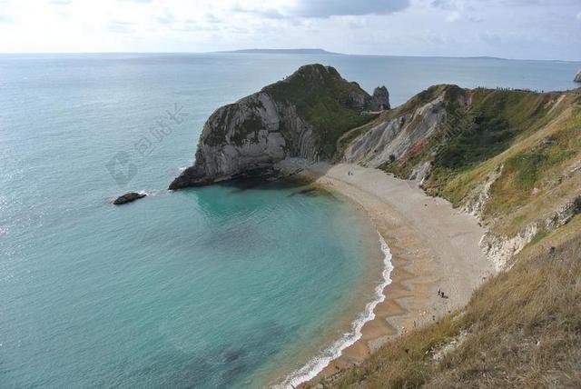 无角陶赛特 海 海岸 英格兰 英语 景观 侏罗纪 海岸线