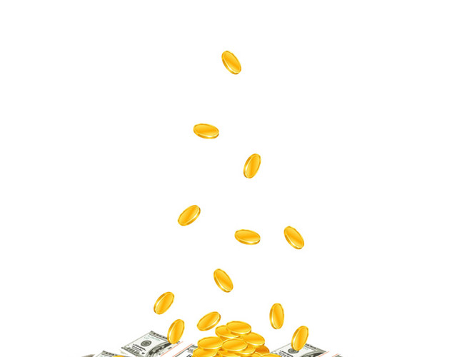 金币矢量素材