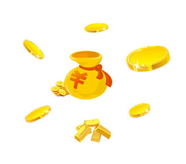 金币钱袋子素材