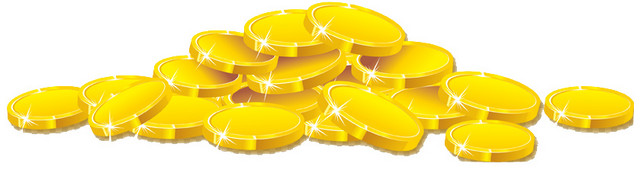 金币矢量素材