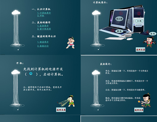 小学信息技术课件第一节