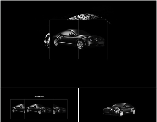 黑色汽车展示汽车宣传企业销售通用PPT模板