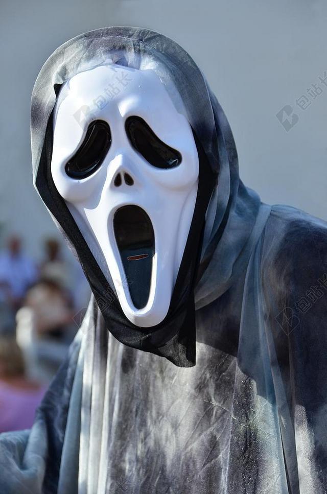 HALOWEEN 掩码 鬼 恐惧 头骨 喊 电影 恐怖 服装
