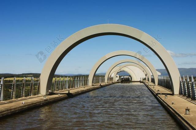 交通旅行运输创意工程轮渡水路椭圆宣传图片