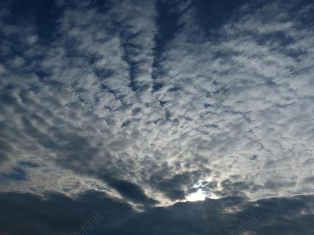 天空 云 天气 自然奇观 太阳 层状 ALTOCUMULUS