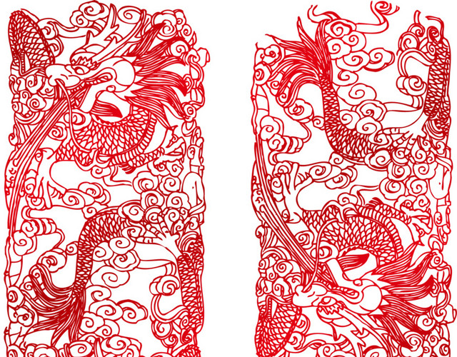 龙纹龙柱