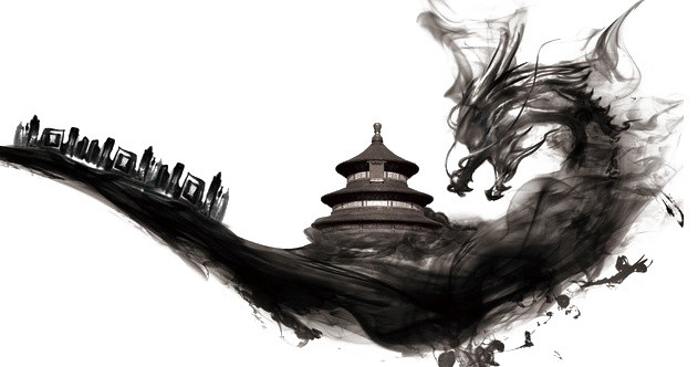 中国风龙元素
