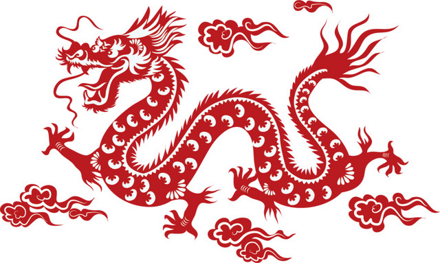 中国风龙元素