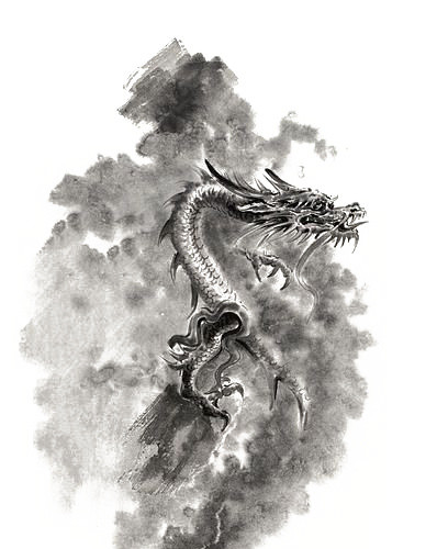 中国风龙元素