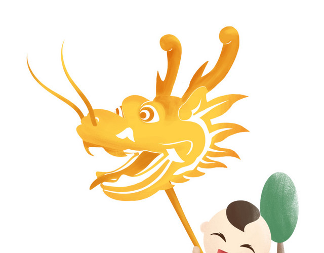 舞龙元素