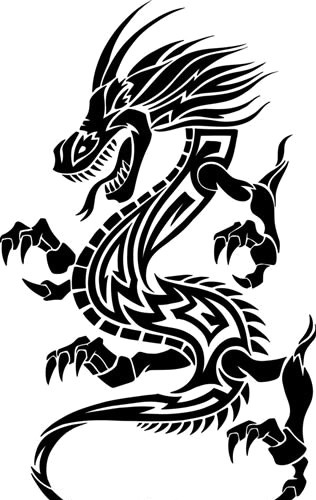 龙免抠素材