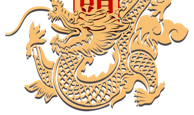 龙纹理素材