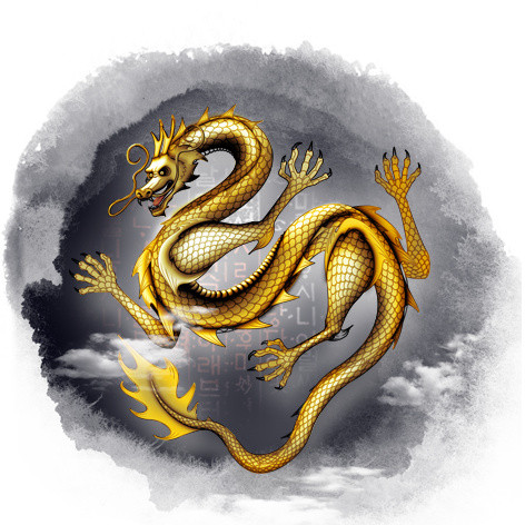 中国龙传统花纹