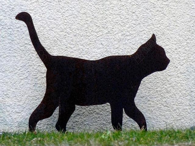 黑色艺术绘画墙壁黑猫剪影涂鸦背景图片