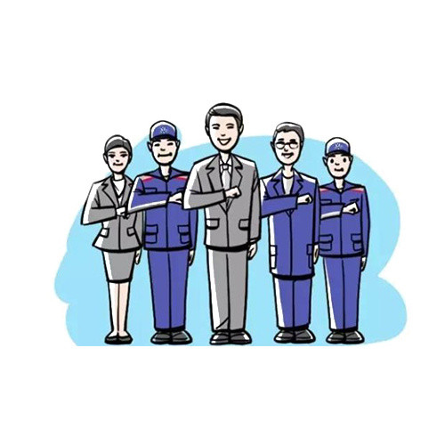 矢量卡通客服人物元素