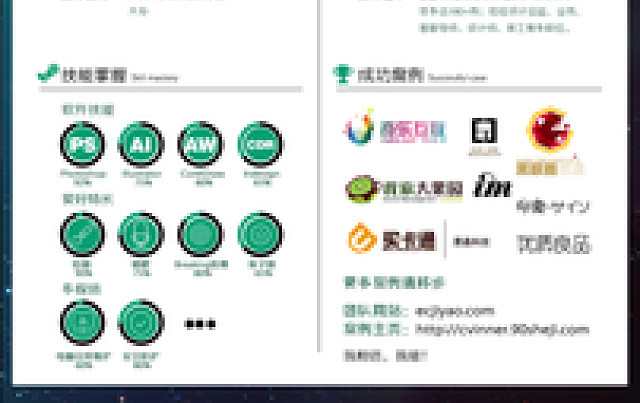 【CVINNER】个人简历创意简历...