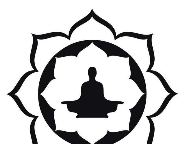 荷花标志