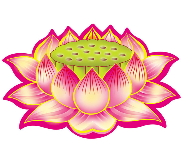 莲花图