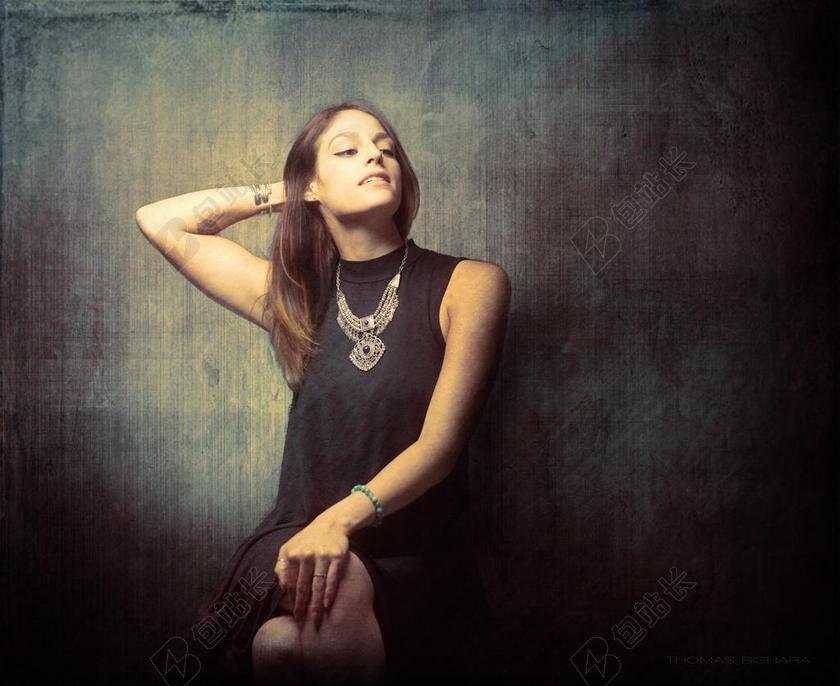 女性 肖像 复古 珠宝 魅力 美丽的女人的脸 年轻