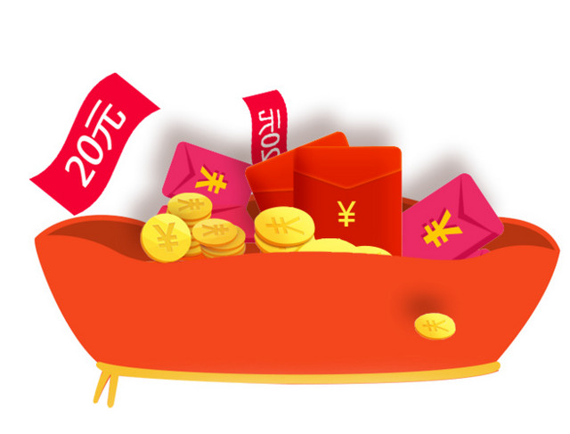 促销红包素材