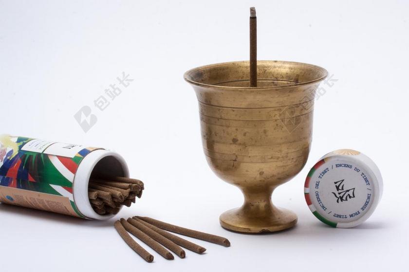 香 香烛 杯 香圣杯 黄铜 包 纸板 关于 混合棍子窗体中