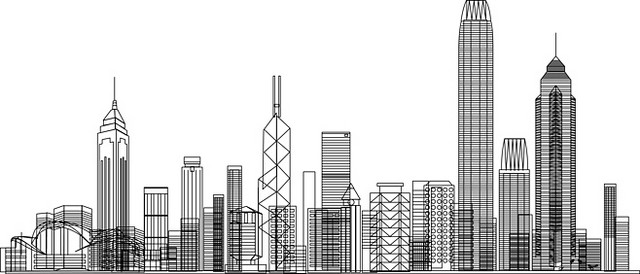 城市建筑艺术设计素材