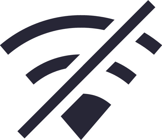 无线WIFI符号图标矢量素材