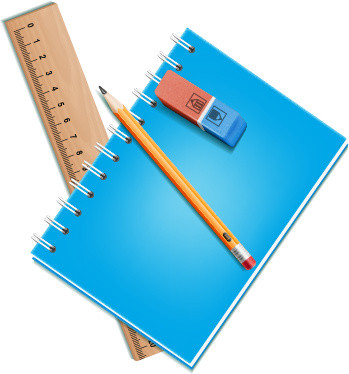 卡通学习用品素材PNG
