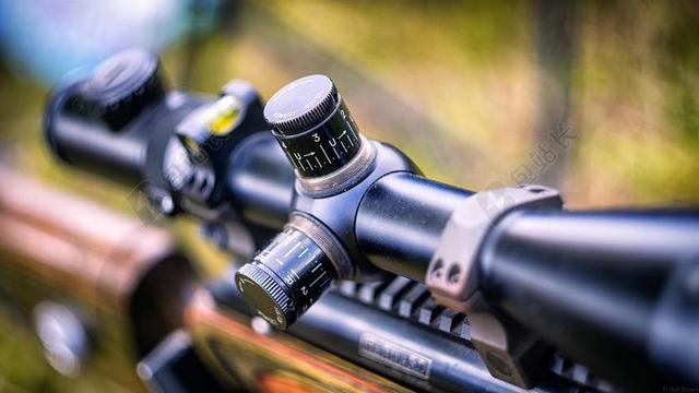武器射击枪械步枪战争枪支特写瞄准镜背景图片