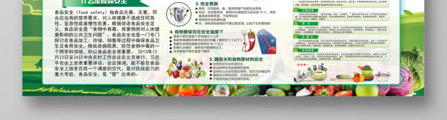 卫生健康教育宣传栏健康教育宣传栏关注食品安全共享健康幸福食品安全双面展板