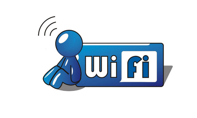无线WIFI符号图标矢量素材