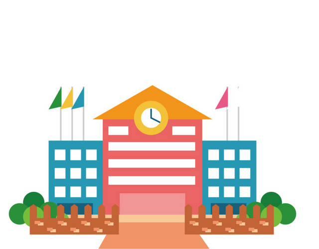 卡通学校