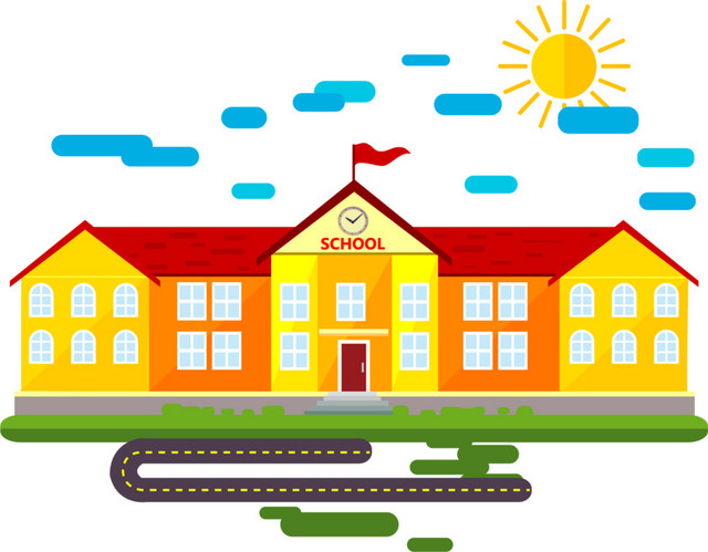 卡通学校