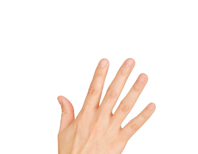 手