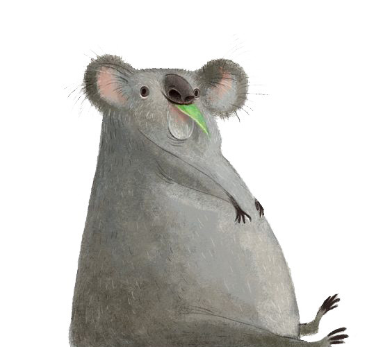 卡通考拉矢量素材