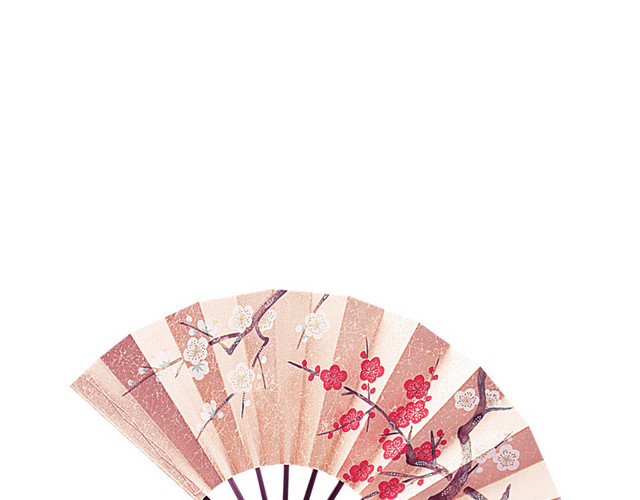 梅花折扇