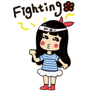 卡通手绘小女孩设计素材