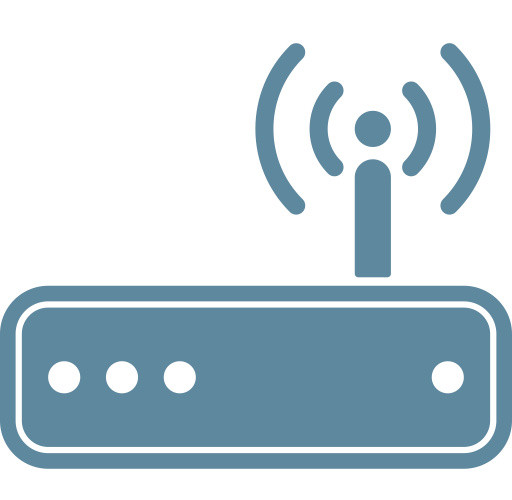 无线WIFI符号图标矢量素材